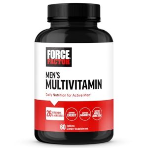 Force Factor Men’s Multivitamins, Multivitamin for Men Plus Amino Acids Supplement with 27 Vitamins and Minerals, and Phytonutrients to Support Ener