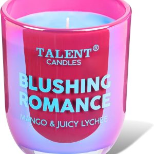 Scented Candles ENJOY Collection of Jar Candles, Natural Soy Aromatherapy Candle, Gift for Women and Men - Mango & Juicy Lychee MANGO & JUICY LYCHEE S