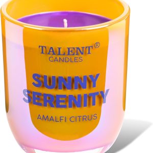 Scented Candles ENJOY Collection of Jar Candles, Natural Soy Aromatherapy Candle, Gift for Women and Men - Amalfi Citrus AMALFI CITRUS SMALL JAR