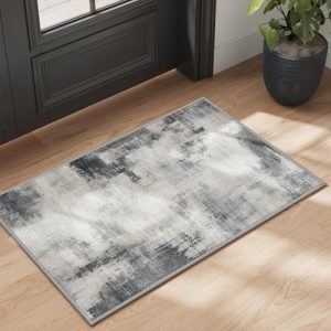 SONGMICS HOME Area Rug, 2x3 ft Rug for Living Room, Non-Slip Carpet, Modern Abstract Style, Home Decor, for Bedroom, Kitchen, Entryway, Dining Room, M