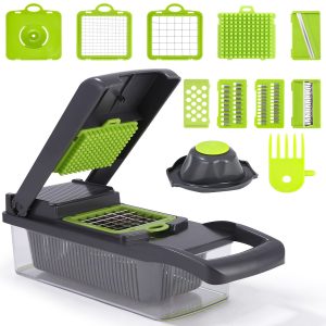 TEMU Vegetable Choppers, Multi-purpose Choppers, Vegetable Salad Food Choppers, Slicers, Shredders And Dicer