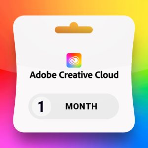Adobe Creative Cloud All Apps - 1 Month Subscription Key
