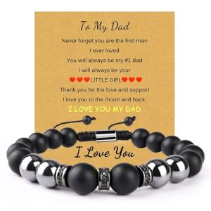 Gifts for men,Christmas Gift for men,Bracelet for men to my dad-4