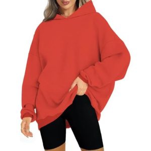 ROYLAMP Womens Oversized Hoodies Pullover Fleece Long Sleeve Hooded Sweatshirts Casual Fall Winter Outfits Tops