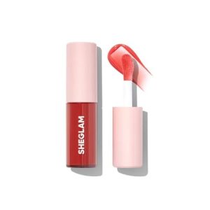 SHEGLAM Jelly Wow Tinted Lip Oil Plumping Lip Gloss Natural -Day Dreamer