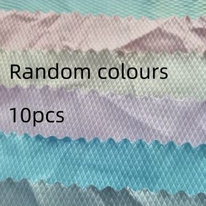 TEMU 10pcs, Cleaning Cloth - & Reusable - Kitchen Cleaning And Glass Window Mirror Cleaning! Cleaning Supplies, Cleaning Tool