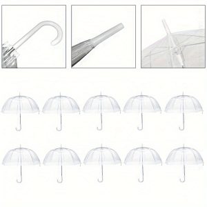 TEMU 3pcs Wedding Umbrellas Large Windproof Umbrellas Umbrellas J For Gift