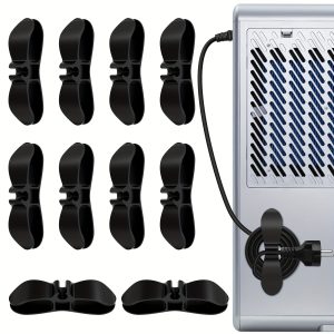 TEMU For Kitchen Appliances-10 Pack, Appliance Stick On, Small Kitchen Appliances , Adhesive Cord Holder.