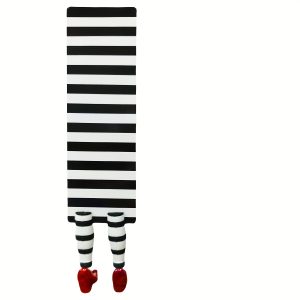 TEMU Ruby Slippers Bookmark, Lightweight Soft Rubber, Whimsical, Legs, For Novels, Textbooks, Desk Decor, For Halloween