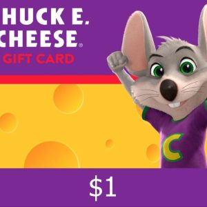 Chuck E. Cheese $1 Gift Card US