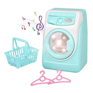 Coherny Mini Simulation Dollhouse Furniture Kitchen Toys Kids Children Play House Toy Washing Machine Blue