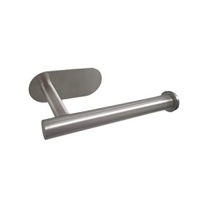 HOPOPRO Toilet Paper Holder Self Adhesive, Premium SUS304 Stainless Steel Rustproof Toilet Roll Holder No Drilling for Bathroom Kitchen Washroom (Brus