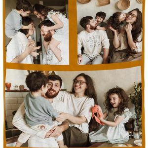 Personalized Photo Blankets for Kids Adult, Custom Photo Blankets Customized Throw Blankets with Your Own Picture Text, Personalized Gifts for Mom Dad