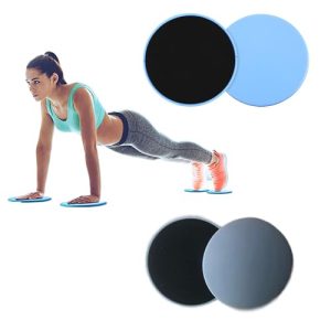 Sliders for Working Out 4 Exercise Sliders Core Exercise Sliders Dual Sided Disks for Abdominal Exercise, Strengthen Core, Glutes, Abs, Fitness Equipm