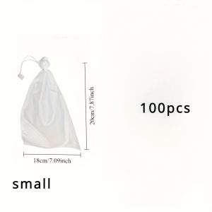 TEMU 100pcs Protection Bags - Anti-bird & Pest Control Mesh Covers For Strawberries, Grapes & Plants
