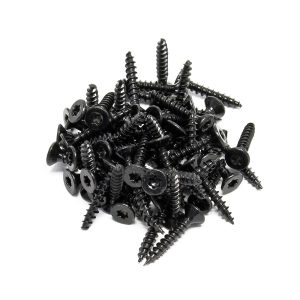 TEMU Wiltec 60x Screws 3.5 X 20 Mm Hexagonal T15 Self-tapping Countersunk Head â In Black â For All Screwing Jobs, E.g. Decking And Mounting Clips