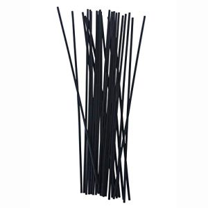 50pcs Diffuser Refill Black Reed Sticks 12 inch x 4 mm Home Fragrance Accessories Diffuser Oil Refill Reed Diffuser Set Office Decoration 50 Black