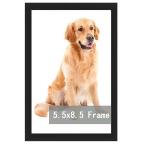5.5x8.5 Picture Frame,Document Frame Certificate Frames Display Diplomas 5.5x8.5 Inch Frame with Stand Frame Wall and Tabletop Document and Tax Certif