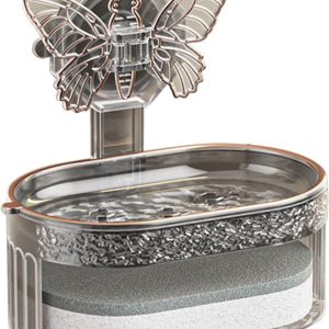 Fuvdreamer Soap Dish,Soap Case,Bathroom Soap Dishes,Holder with Suction Cups,Acrylic Plastic Dish,Bar Soap,Sponge,Toiletries Container,Bathroom,Kitche