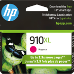 HP 910XL High Yield Magenta Original Ink Cartridge, 3YL63AN#140