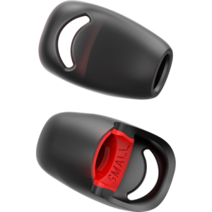 HyperX Cloud Earbuds Ear Tips (Red-Grey) - Small