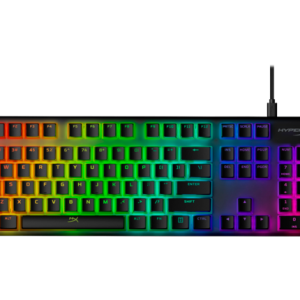 HyperX Pudding Keycaps - Full Key Set - PBT - Black (US Layout)