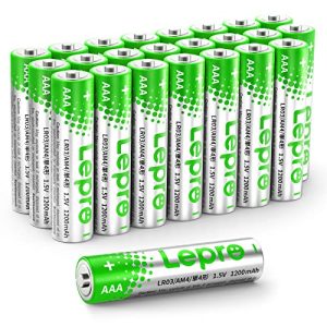 Lepro AAA Batteries 24 Pack, Triple A Batteries with Ultra Long-Lasting Power – High Performance,1.5V Leak-Proof, Corrosion-Resistant Alkaline AAA B