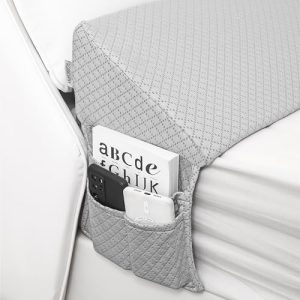 Queen Bed Wedge Pillow for Headboard Gap,Foam Wedge Pillow Headboard/Bed Gap Filler,Mattress Bed Wedge Gap Filler - Fill The Gap (0-8") Between Headbo