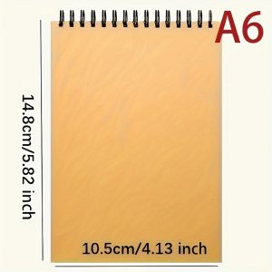 TEMU 1 Sketchbook, Watercolor Paper, Top Spiral Bound Sketchboard, 1pc Of , Acid Free Art Sketchbook, Art Drawing , High-quality Sketch Notebook