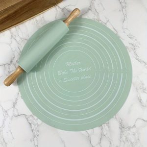 TEMU 2pcs Baking Silicone Rolling Pin Set Kneading Rolling Pin Baking Set Rolling Pin