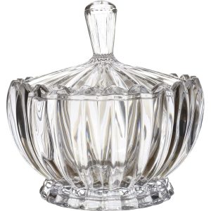 TEMU Glass Sugar Bowl Sugar Bowl Container