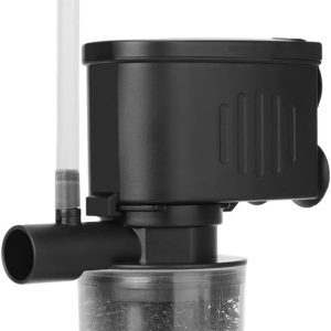 AquaMiracle in-Tank Filter Internal Aquarium Filter Small Fish Tank Filter Turtle Filter for 5-15 Gallon Fish Tanks with Aeration, Flow Direction Adju