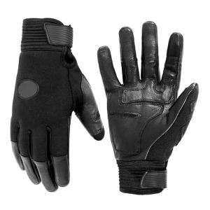 HANDALNDY Horse Riding Gloves, Equestrian Gloves Adult Kids for Girls Boys, Durable Comfortable Grip Adult Black Adult Large