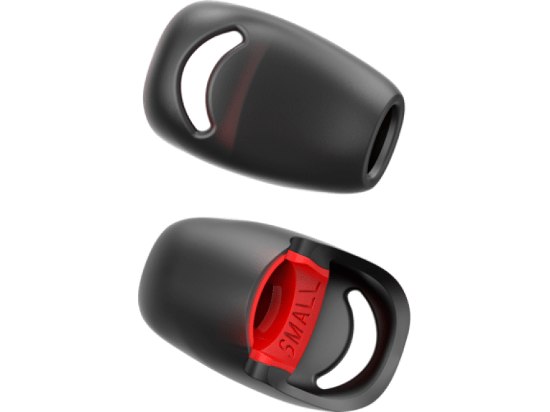 HyperX Cloud Earbuds Ear Tips (Red-Grey) – Small