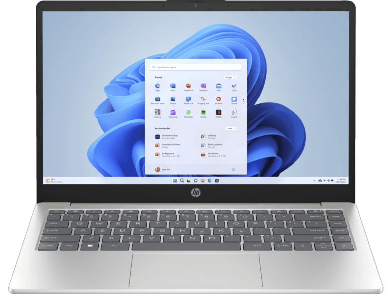 Laptop HP 14-em0010la, AMD Ryzen 5, 16 GB, 512 GB Unidad de estado sólido, 14, FHD Windows 11 Home