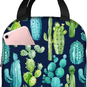 Lunch Bag Women, Lunch Box Lunch Bag for Women Adult Men, Leakproof Cute Lunch Tote Large Capacity Reusable Insulated Cooler for Work/Office/Picnic/Tr