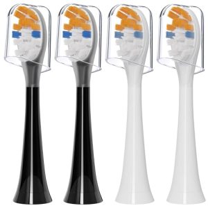 Replacement Electric Toothbrush Heads Compatible with Philips Sonicare Electric Toothbrush - Cleaning Gum Care Whitening - Medium Bristle, Snap-on Han