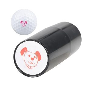Scott Edward Golf Ball Stamp Self-Inking Golf Ball Stamp Markers, Reusable Golf Ball Marking Tool to Identify Golf Balls, Golfer Gift Golfing Accessor