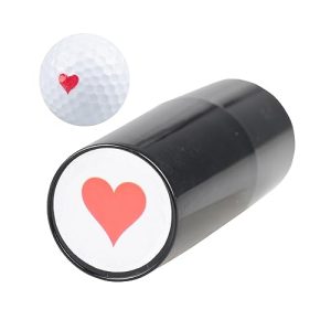 Scott Edward Golf Ball Stamp Self-Inking Golf Ball Stamp Markers, Reusable Golf Ball Marking Tool to Identify Golf Balls, Golfer Gift Golfing Accessor