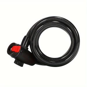 TEMU Bicycle Lock, Bicycle Lock Heavy Duty Anti Theft, Bicycle Lock Cable Strap Installation Bracket, Bicycle Lock Bicycle Suitable For Highway