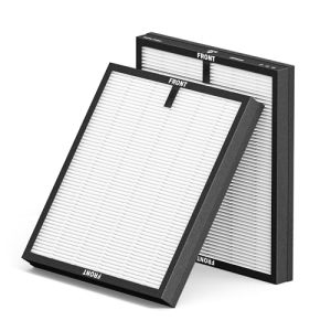 2 Pack MR5866 Air Purifier Filter Compatible with MR5866 Air Purifiers, MR5866 True HEPA Filter Replacement for 99.97% Air Pollutants, Smoke and Odor,