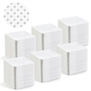 540PCS Lint Free Nail Wipes White, Non - Woven Soft Nail Polish Remover Wipes for Gel Nails, Eyelash Extensions and DIY Nail Art Supplies