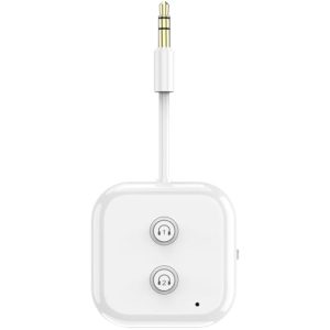 Bluetooth 5.3 Transmitter, Dual Link AptX Adaptive/Low Latency, Works with 3.5mm Aux Jacks on Airplanes, Gym Equipment, TVs, Tablets