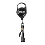 Booms Fishing FC2 Fishing Knot Tying Tool, Fly Fishing Line Cutter, Fishing Clippers with Retractor