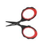 Booms Fishing S05 Fishing Scissors for Braided Line, 4″ Fishing Serrated Shears, Fishing Line Cutter Saltwater and Freshwater