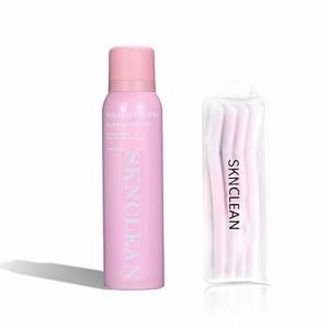 Hair Identifier Spray for Woman Shaving, SKNCLEAN Facial Hair Identifying Aerosol Dry Powder Spray with Razors for All Skin Hair Set