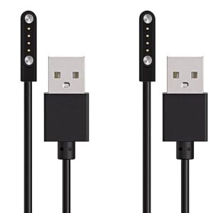 Magnetic Charging Cable 4-Pin 7.62mm X2 Bone Conduction Open-Ear Wireless Headphones,Replacement USB Charger Cord Wireless Bluetooth Headphones Cable