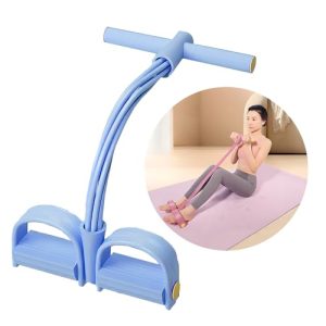 Resistance Bands - Pedal Exercise Workout Physical Shaping, Abdominal Tightening Butt Lifting, Pilates Yoga Training, Daily Fitness Equipment,6 Natura