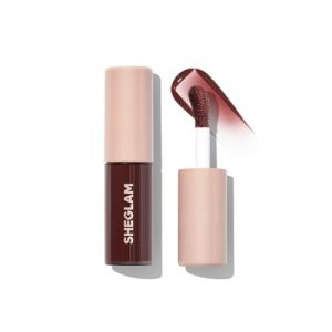 SHEGLAM Jelly Wow Tinted Lip Oil Plumping Lip Gloss Natural -Hot Shot