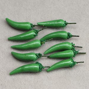 TEMU 10pcs Miniature Fruit & Vegetable Set For Dollhouses - 1/12 Scale Realistic Clay Tomatoes, Carrots, Potatoes - Country Gardens & Farm Playsets